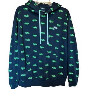 Nike Logo Hoodie Sweatshirt
Pullover Men's Size Medium Black